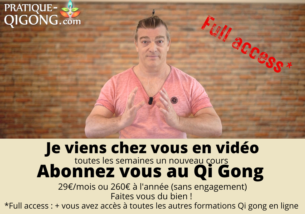 abonnement Qi Gong video